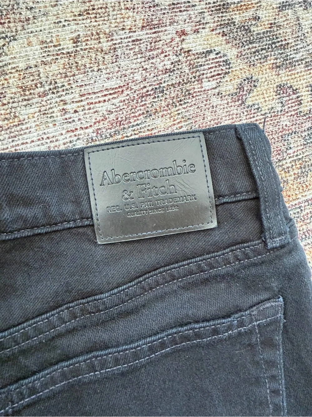 Abercrombie & Fitch Vintage Stretch Straight Jean